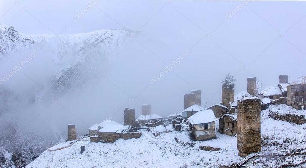 Koba Qaldanis Guest House Adishi Bagian luar foto